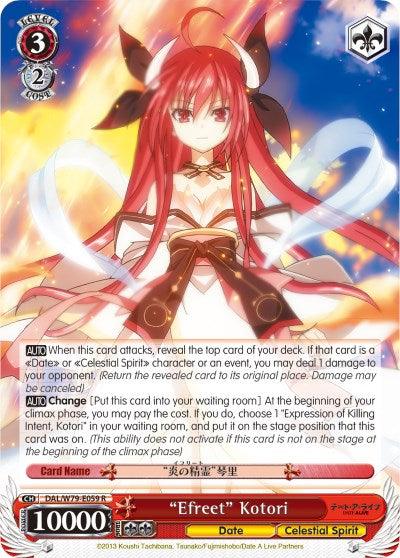 "Efreet" Kotori (DAL/W79-E059 R) [Date A Live] - POKÉ JEUX