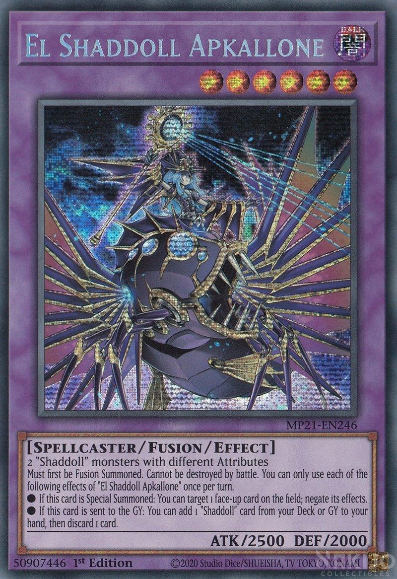 El Shaddoll Apkallone [MP21-EN246] Prismatic Secret Rare - POKÉ JEUX