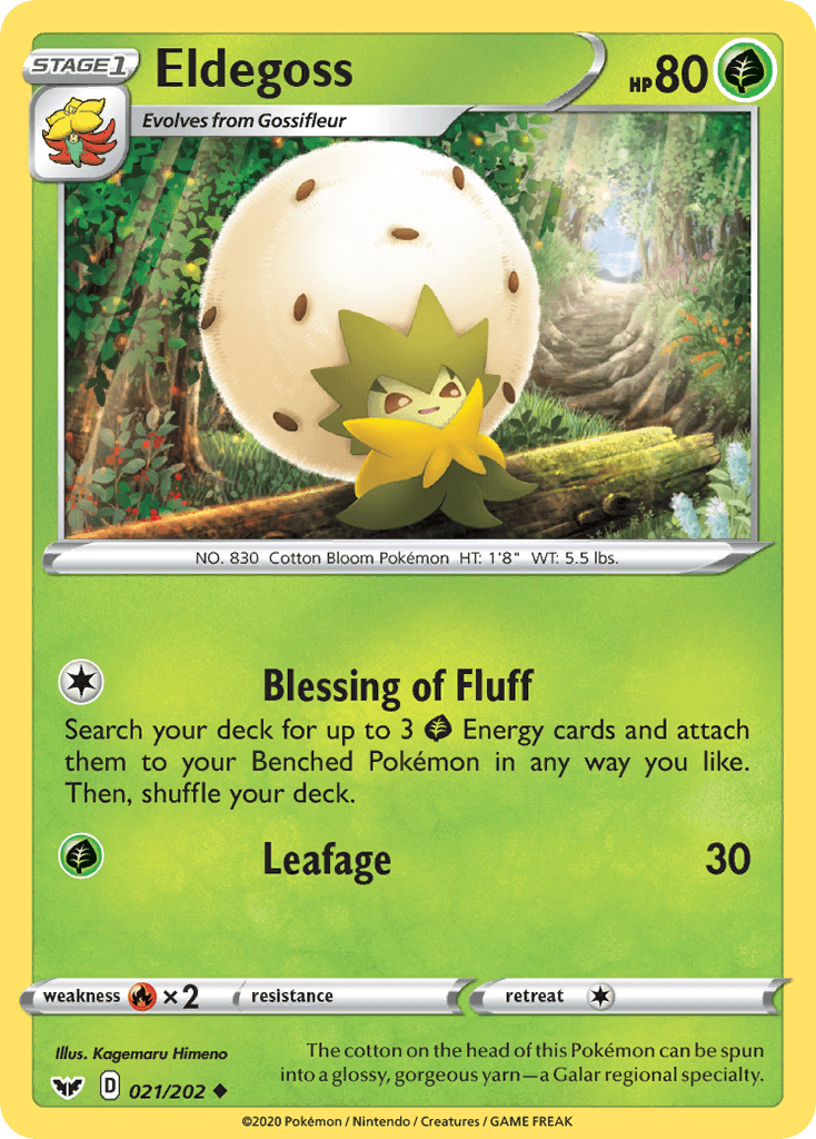 Eldegoss (021/202) [Sword & Shield: Base Set] - POKÉ JEUX