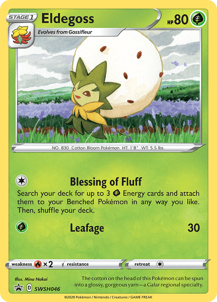 Eldegoss (SWSH046) [Sword & Shield: Black Star Promos] - POKÉ JEUX