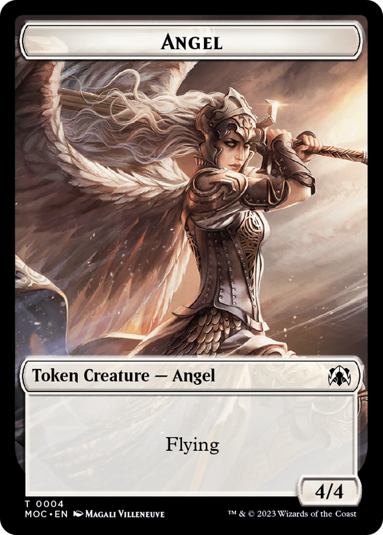 Eldrazi // Angel (4) Double-Sided Token [March of the Machine Commander Tokens] - POKÉ JEUX