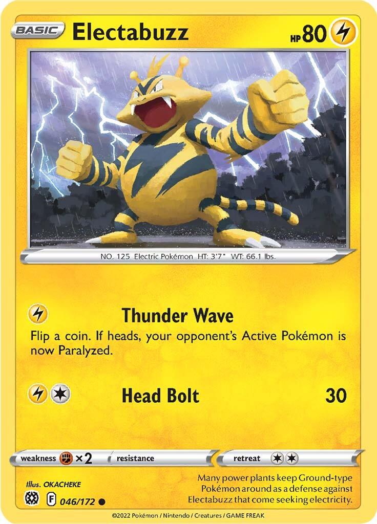 Electabuzz (046/172) [Sword & Shield: Brilliant Stars] - POKÉ JEUX