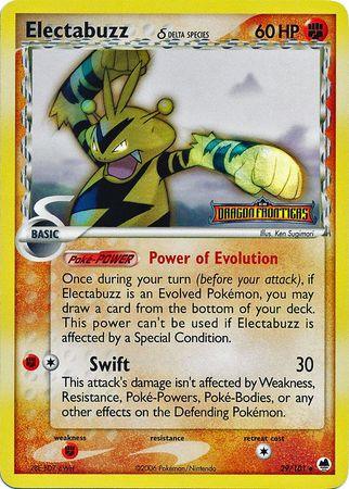 Electabuzz (29/101) (Delta Species) (Stamped) [EX: Dragon Frontiers] - POKÉ JEUX