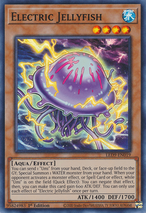 Electric Jellyfish [LED9-EN019] Super Rare - POKÉ JEUX