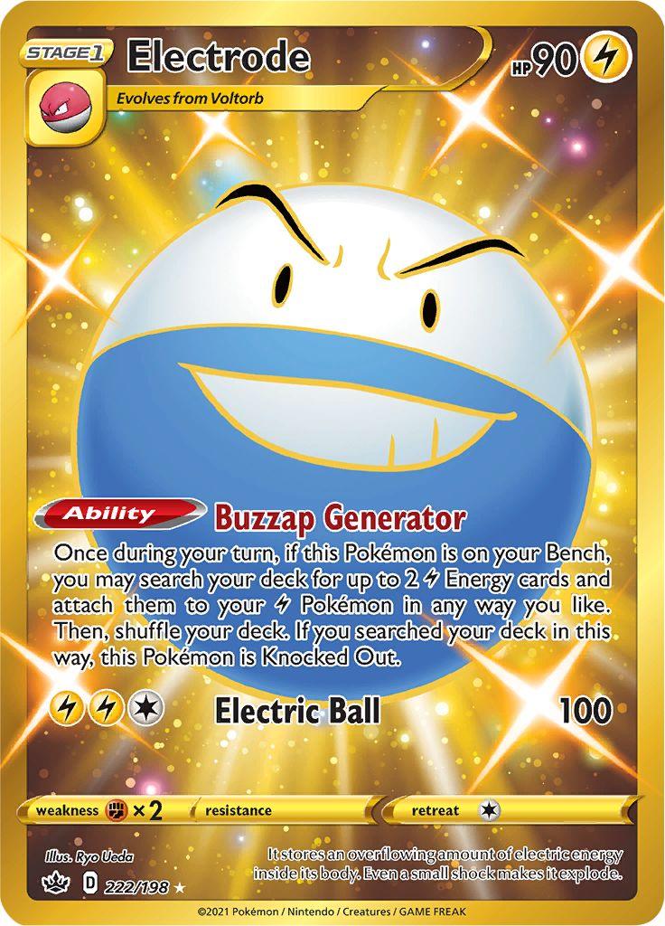 Electrode (222/198) [Sword & Shield: Chilling Reign] - POKÉ JEUX