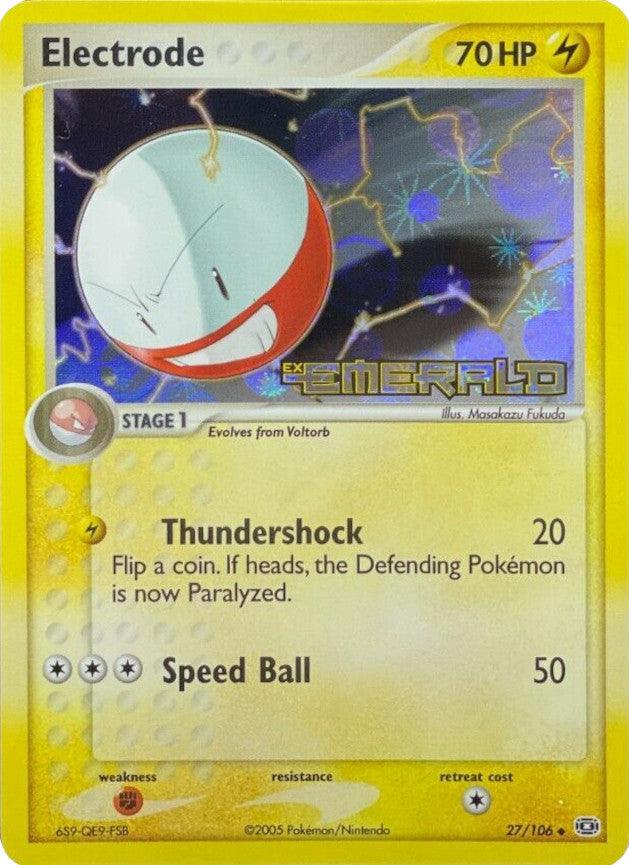 Electrode (27/106) (Stamped) [EX: Emerald] - POKÉ JEUX