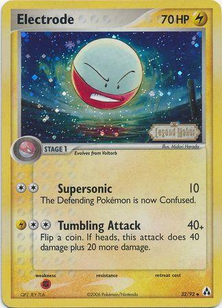 Electrode (32/92) (Stamped) [EX: Legend Maker] - POKÉ JEUX