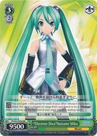 "Electron Diva"Hatsune Miku (PD/S22-E026 RR) [Hatsune Miku -Project DIVA- f] - POKÉ JEUX