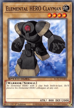 Elemental HERO Clayman [SGX1-ENA03] Common - POKÉ JEUX