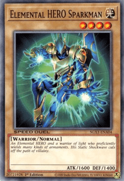 Elemental HERO Sparkman [SGX1-ENA04] Common - POKÉ JEUX