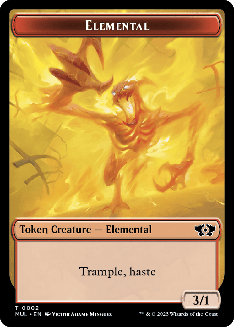 Elemental Token [Multiverse Legends Tokens] - POKÉ JEUX