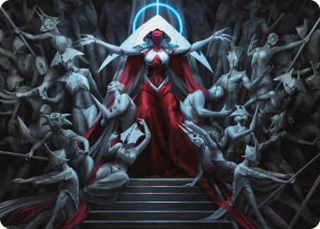 Elesh Norn, Mother of Machines Art Card [Phyrexia: All Will Be One Art Series] - POKÉ JEUX