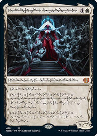 Elesh Norn, Mother of Machines (Phyrexian Step-and-Compleat Foil) [Phyrexia: All Will Be One] - POKÉ JEUX