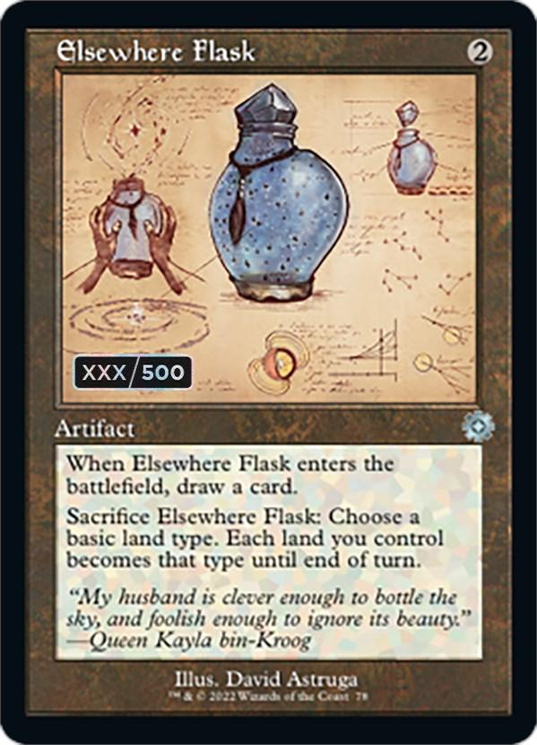 Elsewhere Flask (Retro Schematic) (Serialized) [The Brothers' War Retro Artifacts] - POKÉ JEUX