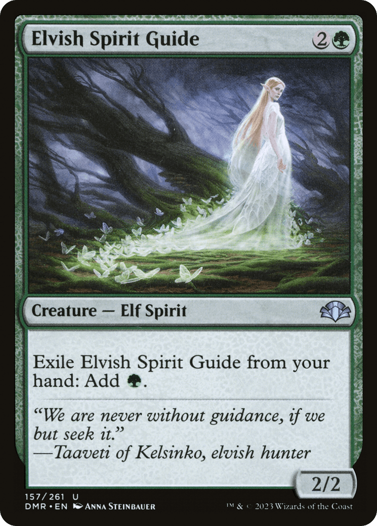 Elvish Spirit Guide [Dominaria Remastered] - POKÉ JEUX