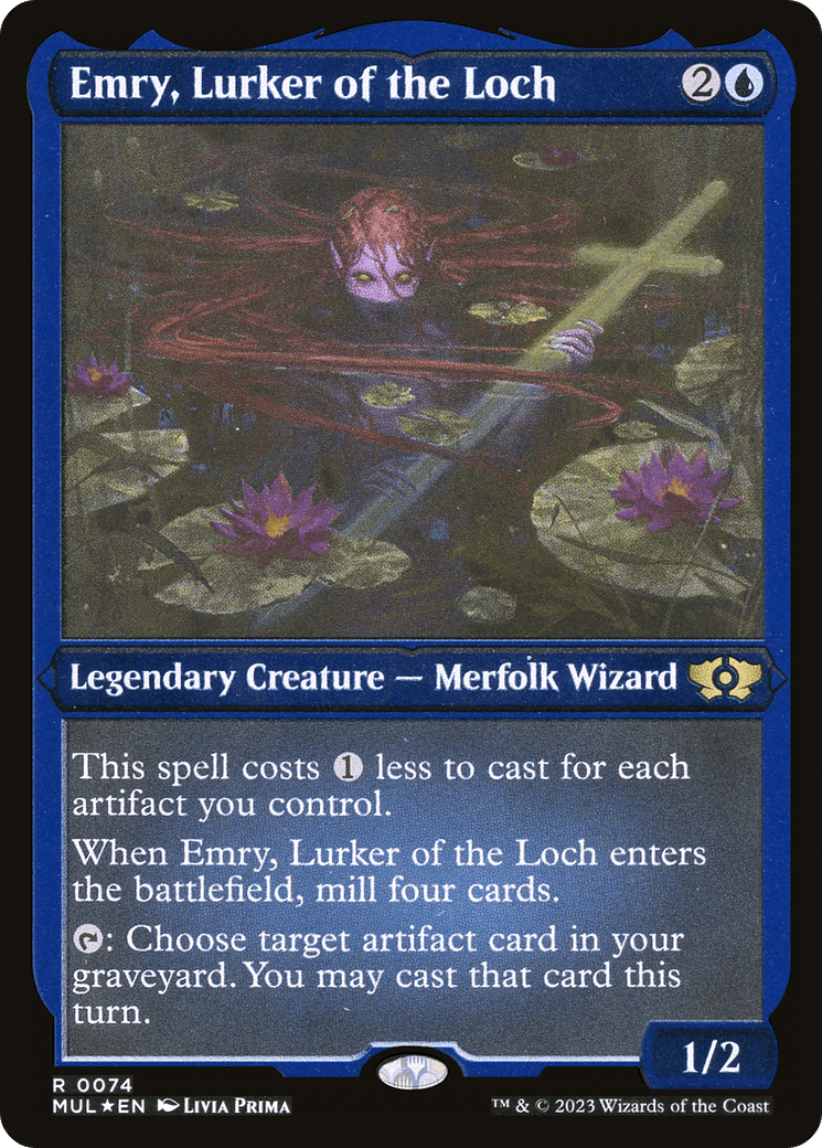 Emry, Lurker of the Loch (Foil Etched) [Multiverse Legends] - POKÉ JEUX