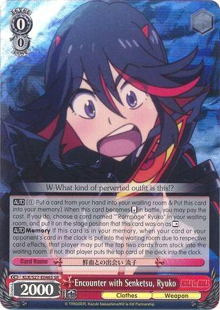 Encounter with Senketsu, Ryuko (KLK/S27-E046S SR) [KILL la KILL] - POKÉ JEUX