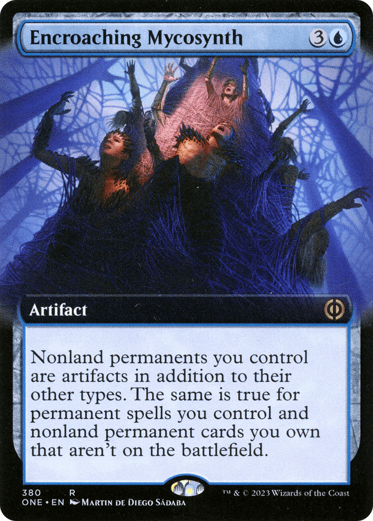 Encroaching Mycosynth (Extended Art) [Phyrexia: All Will Be One] - POKÉ JEUX