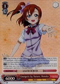 Energetic by Nature, Honoka (LL/W24-E054R RRR) [Love Live!] - POKÉ JEUX