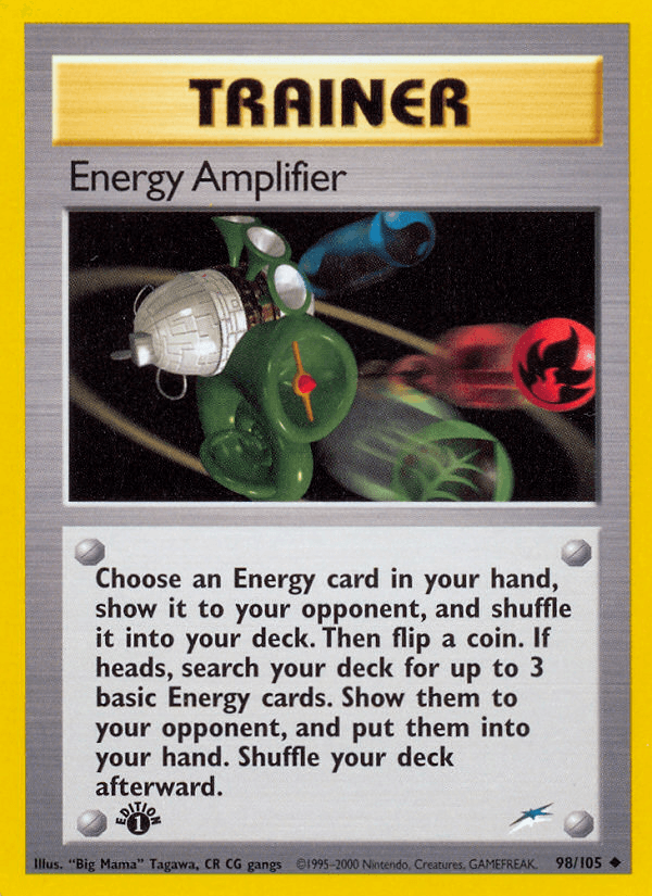 Energy Amplifier (98/105) [Neo Destiny 1st Edition] - POKÉ JEUX