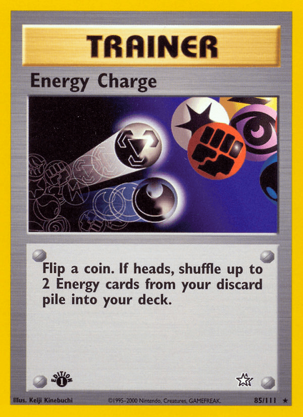 Energy Charge (85/111) [Neo Genesis 1st Edition] - POKÉ JEUX