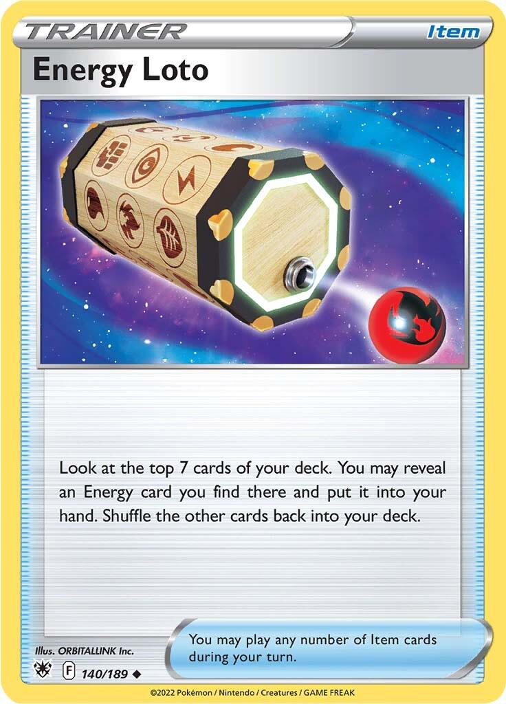 Energy Loto (140/189) [Sword & Shield: Astral Radiance] - POKÉ JEUX