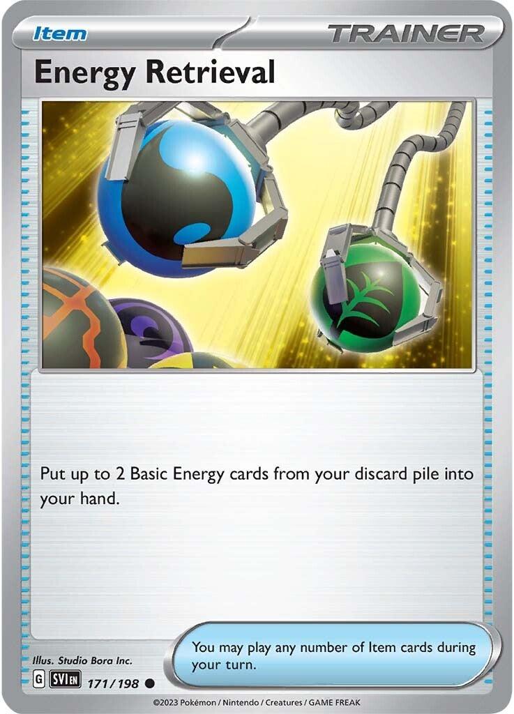 Energy Retrieval (171/198) [Scarlet & Violet: Base Set] - POKÉ JEUX