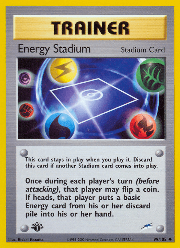 Energy Stadium (99/105) [Neo Destiny 1st Edition] - POKÉ JEUX