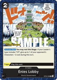 Enies Lobby [Pillars of Strength Pre-Release Cards] - POKÉ JEUX