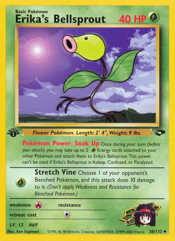 Erika's Bellsprout (38/132) [Gym Challenge 1st Edition] - POKÉ JEUX