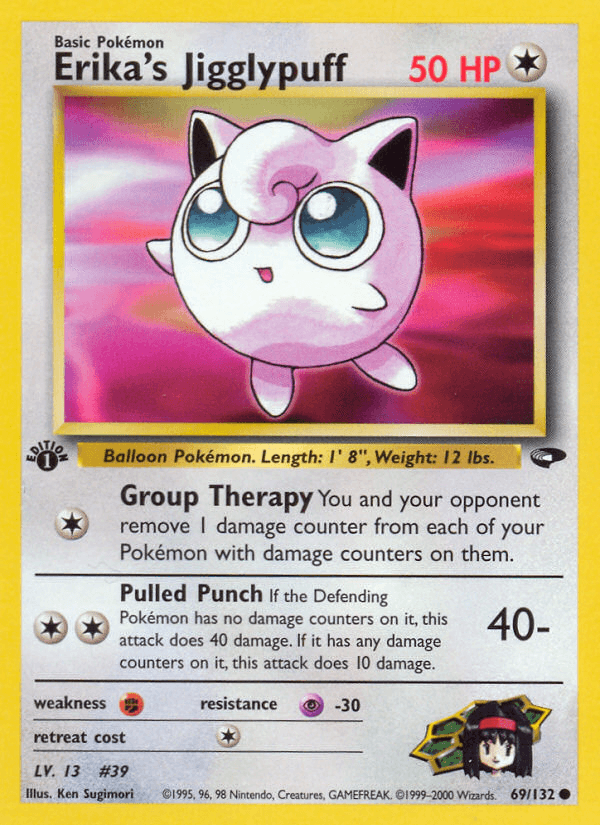 Erika's Jigglypuff (69/132) [Gym Challenge 1st Edition] - POKÉ JEUX