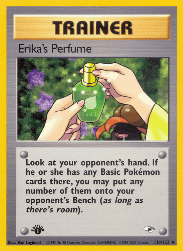 Erika's Perfume (110/132) [Gym Heroes 1st Edition] - POKÉ JEUX