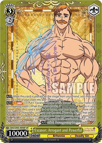 Escanor: Arrogant and Powerful (SP) [The Seven Deadly Sins: Revival of The Commandments] - POKÉ JEUX