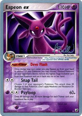 Espeon ex (102/115) (Eeveelutions - Jimmy Ballard) [World Championships 2006] - POKÉ JEUX