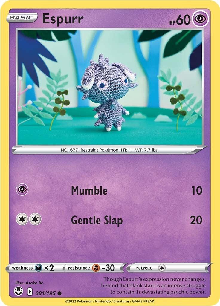 Espurr (081/195) [Sword & Shield: Silver Tempest] - POKÉ JEUX