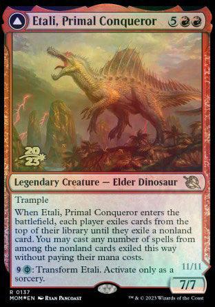 Etali, Primal Conqueror // Etali, Primal Sickness [March of the Machine Prerelease Promos] - POKÉ JEUX