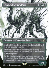 Evolved Spinoderm (Borderless Ichor) [Phyrexia: All Will Be One] - POKÉ JEUX