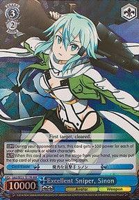 Excellent Sniper, Sinon (SAO/SE23-TE17R RRR) [Sword Art Online II] - POKÉ JEUX