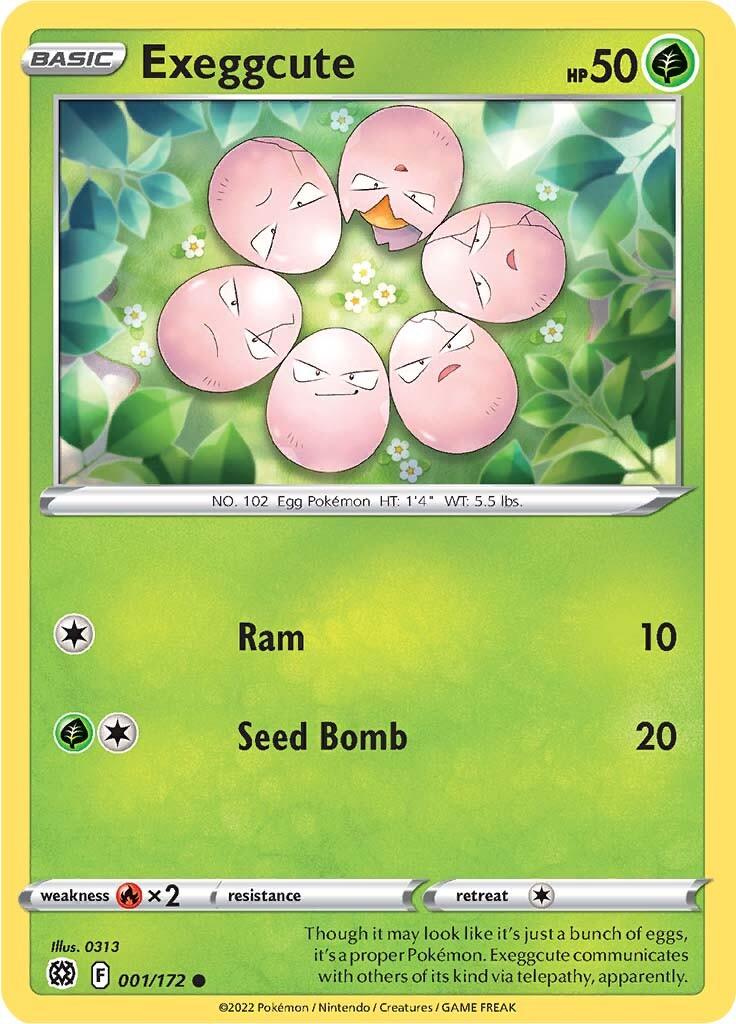 Exeggcute (001/172) [Sword & Shield: Brilliant Stars] - POKÉ JEUX