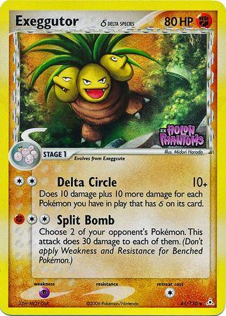 Exeggutor (41/110) (Delta Species) (Stamped) [EX: Holon Phantoms] - POKÉ JEUX