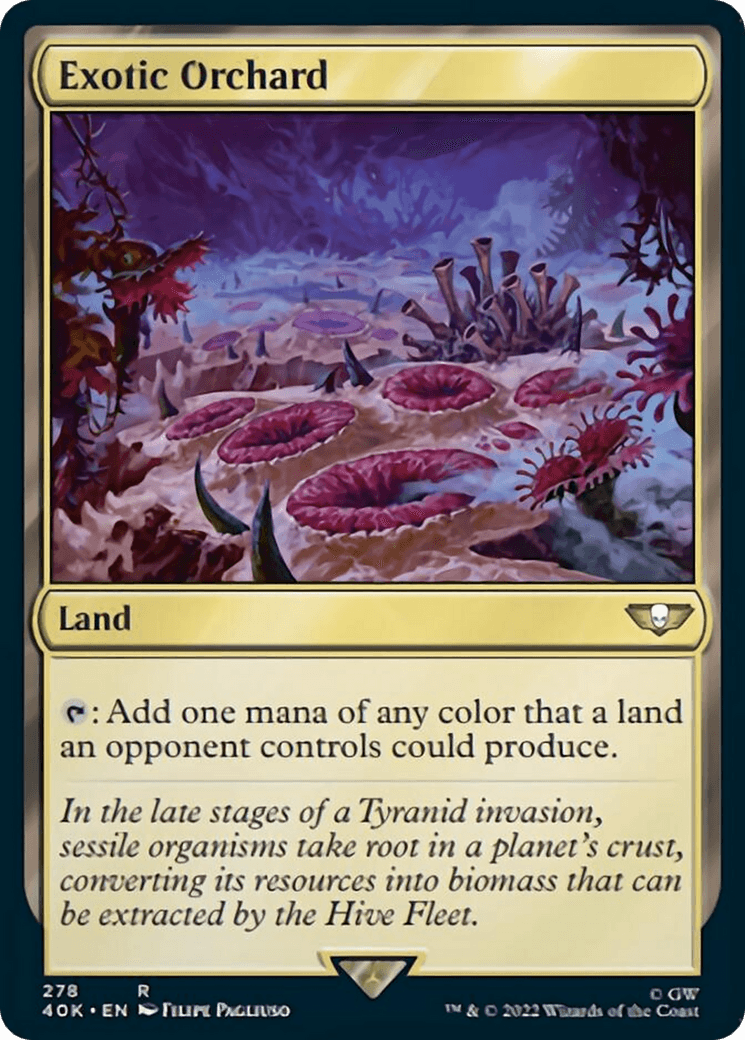 Exotic Orchard (Surge Foil) [Warhammer 40,000] - POKÉ JEUX