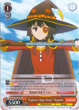 "Explosive Magic Ready" Megumin (KS/W49-TE05R RRR) [KonoSuba] - POKÉ JEUX