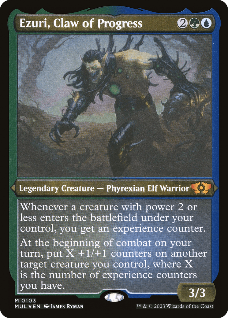 Ezuri, Claw of Progress (Foil Etched) [Multiverse Legends] - POKÉ JEUX