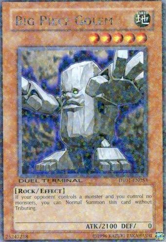 Big Piece Golem [DT01-EN053] Rare - POKÉ JEUX