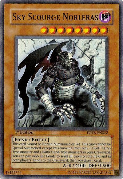 Sky Scourge Norleras [FOTB-EN022] Super Rare - POKÉ JEUX