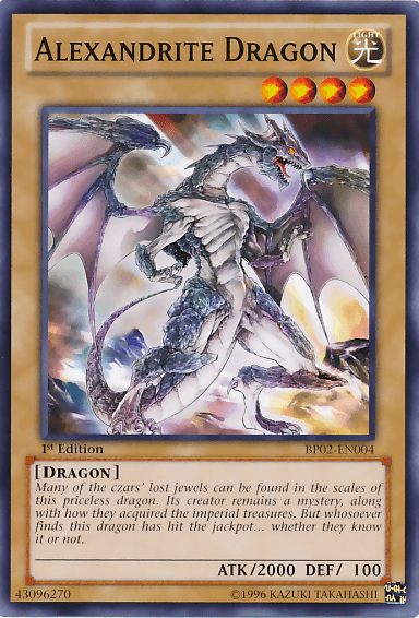 Alexandrite Dragon [BP02-EN004] Mosaic Rare - POKÉ JEUX