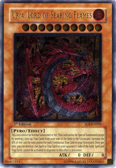 Uria, Lord of Searing Flames (UTR) [SOI-EN001] Ultimate Rare - POKÉ JEUX