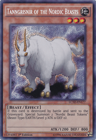 Tanngrisnir of the Nordic Beasts [LC5D-EN177] Secret Rare - POKÉ JEUX