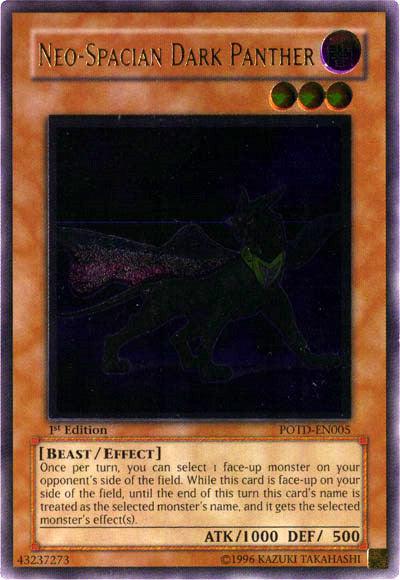 Neo-Spacian Dark Panther [POTD-EN005] Ultimate Rare - POKÉ JEUX