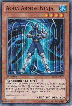 Aqua Armor Ninja [SP13-EN017] Starfoil Rare - POKÉ JEUX